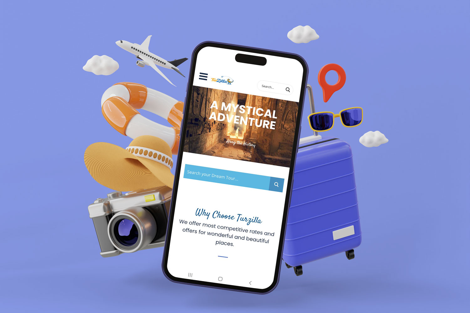 Turzilla Travel Mobile Application
