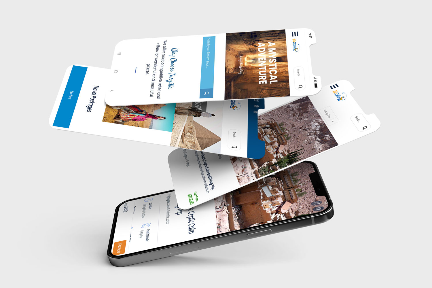 Turzilla Travel Mobile Application